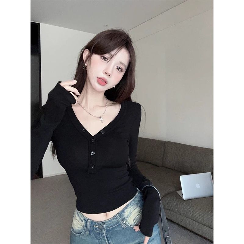 Sexy Women s T-shirts Long Sleeve Girls Y2K T-shirts Casual Leisure Street Wear L
Sexy Women s T-shirts Long Sleeve Girls Y2K T-shirts Casual Leisure Street Wear L