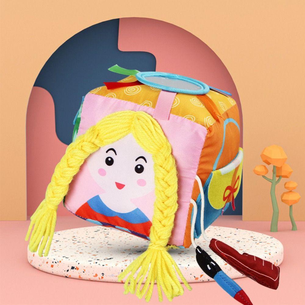 Square Ball Cubic Activity Learning Toy with Zippers Activity Cube Sensory Toy Kids Gifts Style A
Square Ball Cubic Activity Learning Toy with Zippers Activity Cube Sensory Toy Kids Gifts Style A