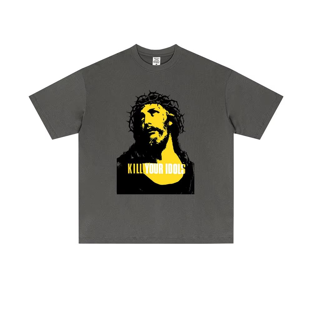 Hot Sale Kill Your Idol Same Style Graphic T Shirts Men Women Retro Gothic Rock Metal T-shirts Men s Casual Cotton T-shirt Tops S
Hot Sale Kill Your Idol Same Style Graphic T Shirts Men Women Retro Gothic Rock Metal T-shirts Men s Casual Cotton T-shirt Tops S