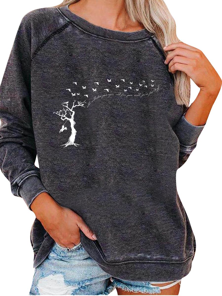 Женский пуловер оверсайз, универсальный топ, женский свитшот на весну/осень, модный топ с принтом 3XL
Женский пуловер оверсайз, универсальный топ, женский свитшот на весну/осень, модный топ с принтом 3XL