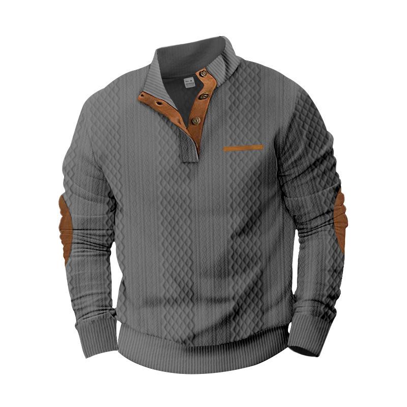 Men s Plaid Jacquard Stand-up Collar Long-sleeve Outdoor Jacket for Autumn and Winter S темно-серого
Men s Plaid Jacquard Stand-up Collar Long-sleeve Outdoor Jacket for Autumn and Winter S темно-серого