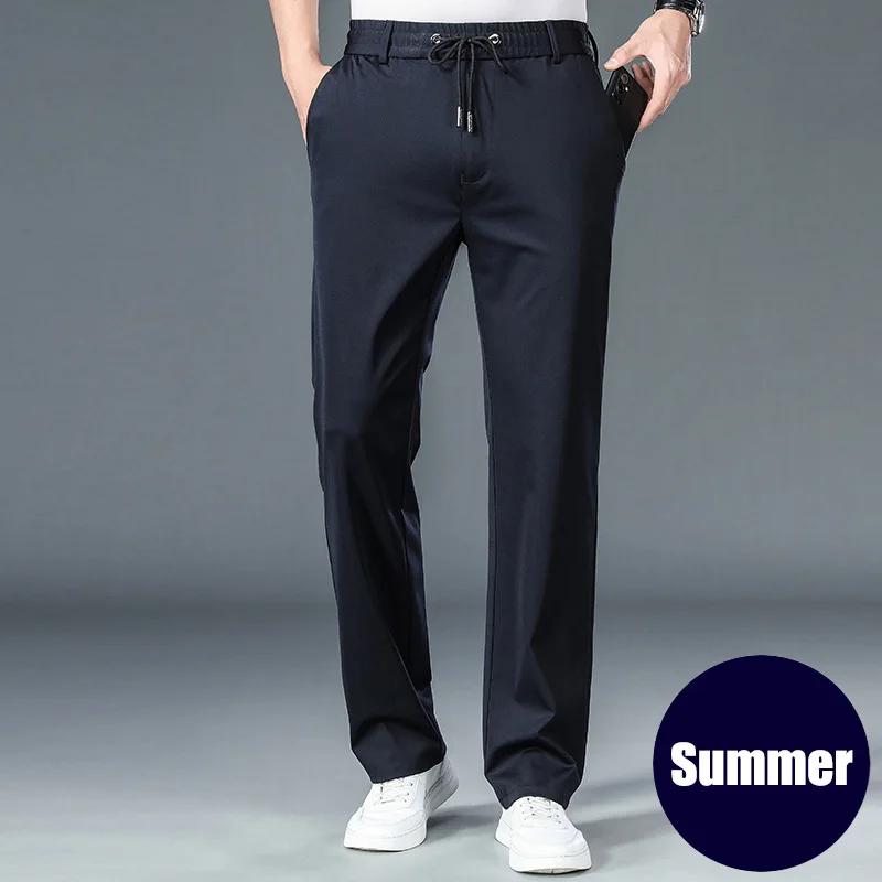 10XL Big Size Men s Summer Casual Pants Straight Fit Elastic Waist Trouser Male Classic Office Plus Large Stretch Zipper Pocket 10XL темно-синього кольору
10XL Big Size Men s Summer Casual Pants Straight Fit Elastic Waist Trouser Male Classic Office Plus Large Stretch Zipper Pocket 10XL темно-синього кольору