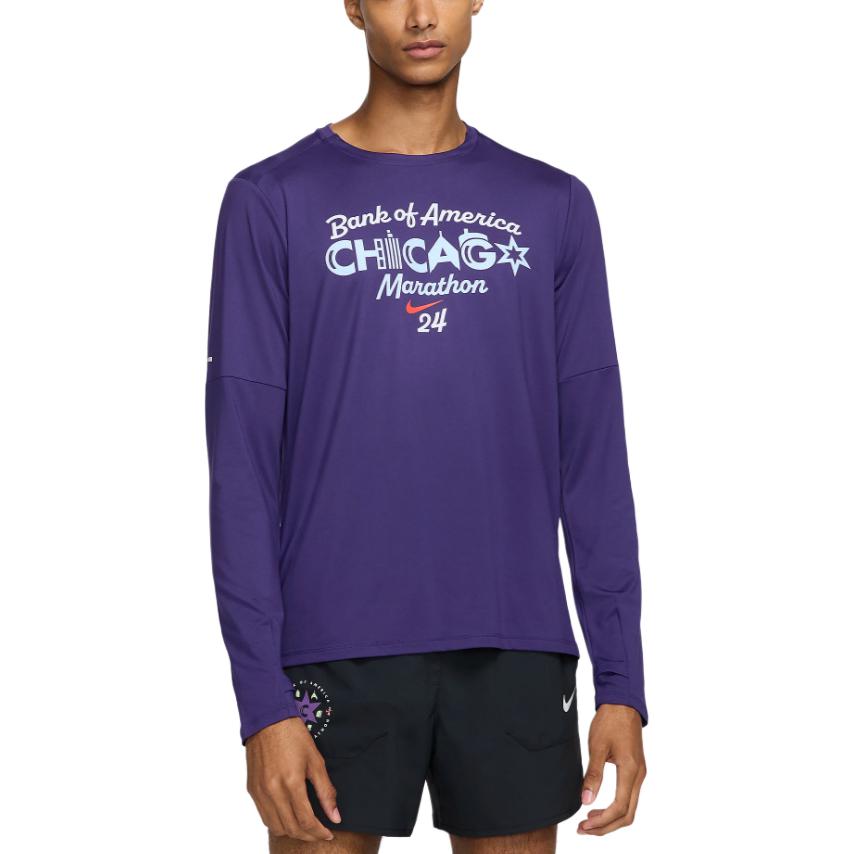 Nike Letter Number Crew Neck Long Sleeve T-Shirt Men Tops Purple FV6326-521 M
Nike Letter Number Crew Neck Long Sleeve T-Shirt Men Tops Purple FV6326-521 M