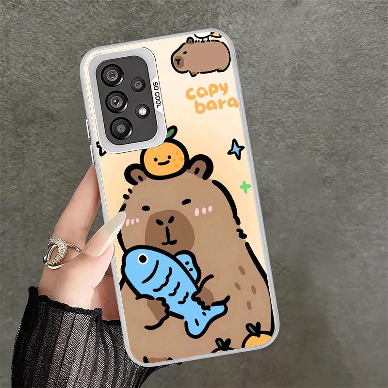 Funny Capybara Cartoon Cute Shockproof Phone Case for Samsung A17 A16 A15 A14 A37 A57 A36 A56 A26 A35 A55 A25 A34 A54 A24 A13 A2 Samsung A56
Funny Capybara Cartoon Cute Shockproof Phone Case for Samsung A17 A16 A15 A14 A37 A57 A36 A56 A26 A35 A55 A25 A34 A54 A24 A13 A2 Samsung A56