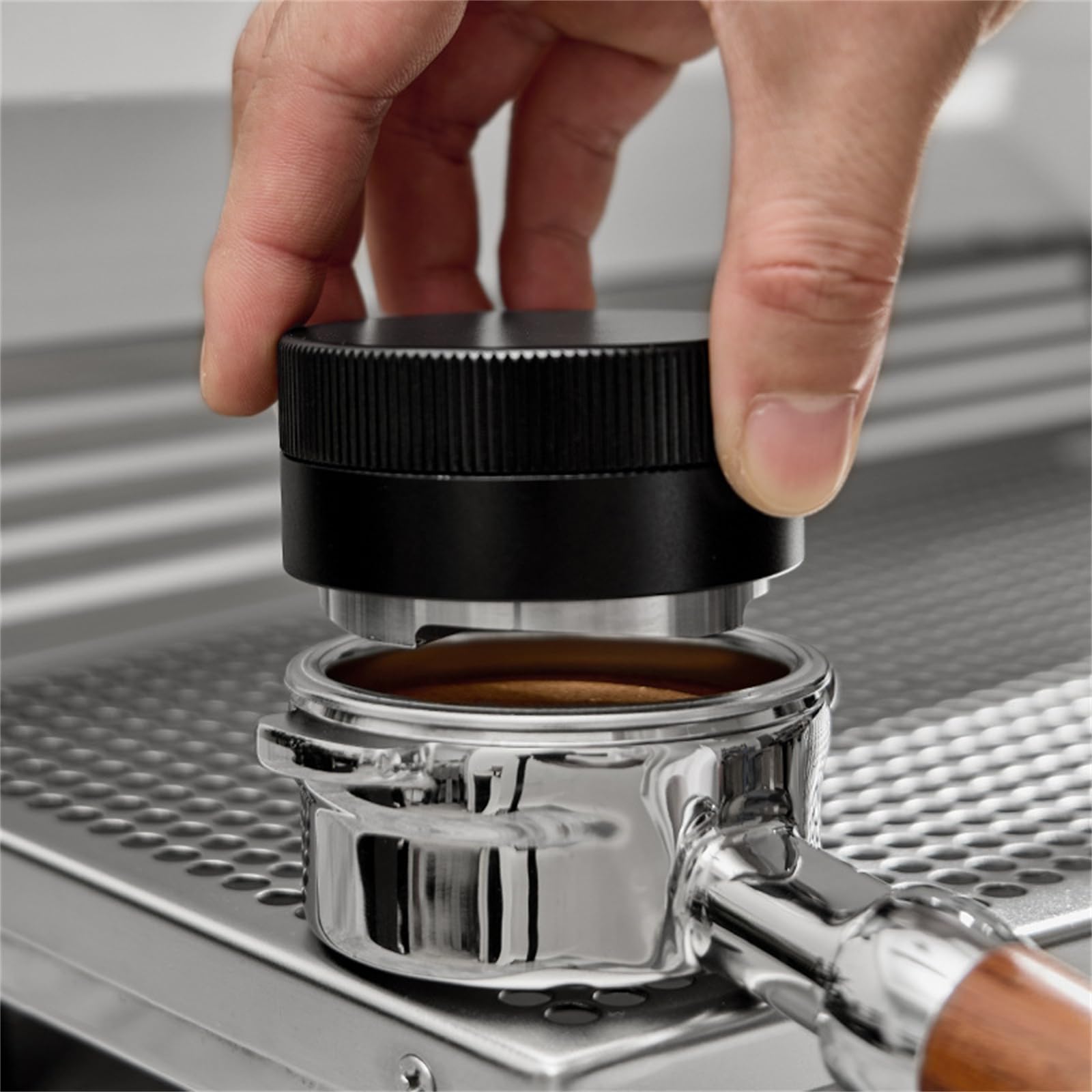 51mm Gravity Coffee Powder Distribution Tool 304 Stainless Steel Automatic Height Adjusting Coffee Tamper ( BPA Free,No FDA ) Black
51mm Gravity Coffee Powder Distribution Tool 304 Stainless Steel Automatic Height Adjusting Coffee Tamper ( BPA Free,No FDA ) Black