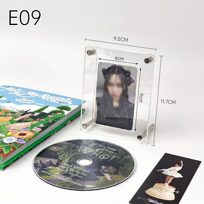 Acrylic CD Photo Display Stand Transparent Creative Desktop Organizer Fashion Storage Album for Office Home Decoration 1pc
Acrylic CD Photo Display Stand Transparent Creative Desktop Organizer Fashion Storage Album for Office Home Decoration 1pc