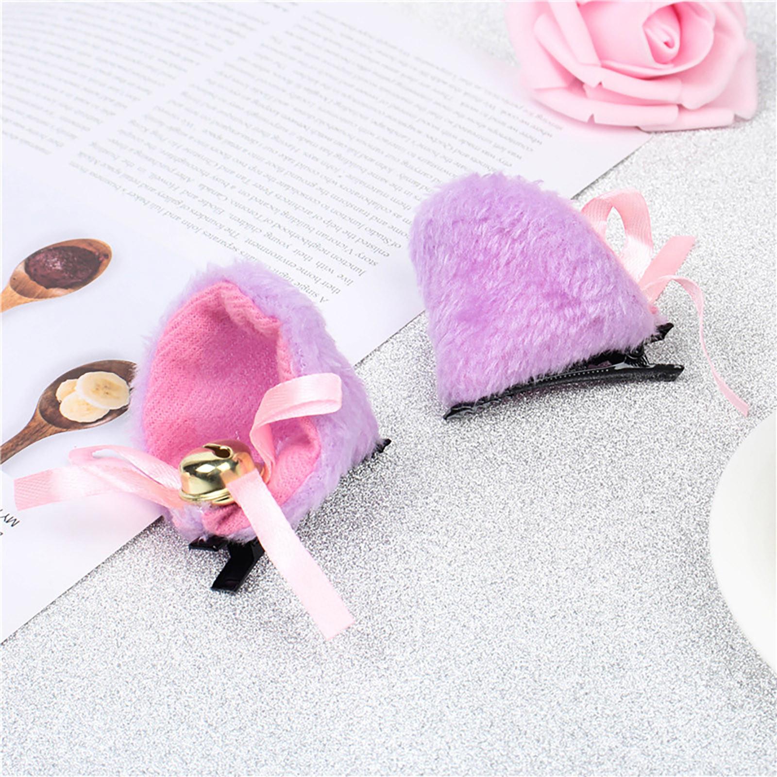 Ears With Bell Hair Hairpin Cosplay Party Headband Gift Hair Accessory One Size фіолетовий
Ears With Bell Hair Hairpin Cosplay Party Headband Gift Hair Accessory One Size фіолетовий
