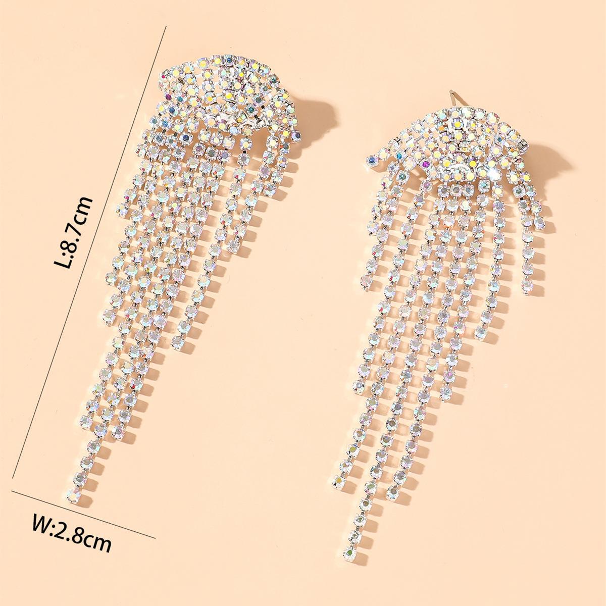 Серьги-кисточки в стиле ретро в стиле супер-феи из Европы и США, простые модные геометрические серьги с бриллиантами. серебряный
Серьги-кисточки в стиле ретро в стиле супер-феи из Европы и США, простые модные геометрические серьги с бриллиантами. серебряный