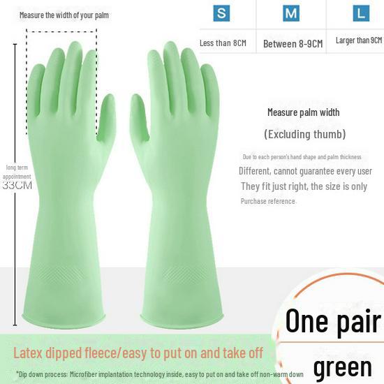 Прочные латексные перчатки для мытья посуды для женщин, впитывающие пот — красочные, удобные в носке и чистке Small
Прочные латексные перчатки для мытья посуды для женщин, впитывающие пот — красочные, удобные в носке и чистке Small