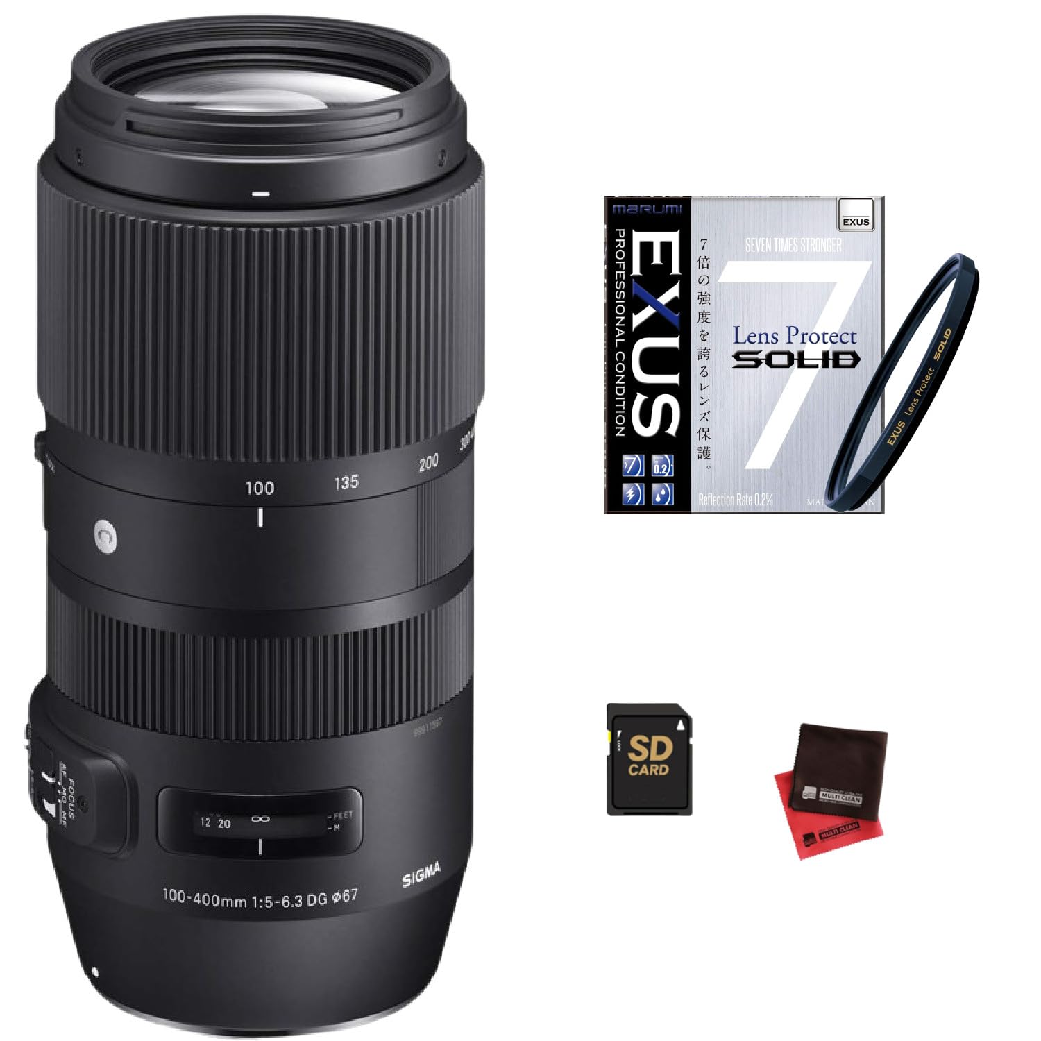 Sigma SIGMA DG OS HSM for Nikon EXUS Lens Protect SOLID SD card cloth set 100-400mm F5-6.3 & & & 4-piece
Sigma SIGMA DG OS HSM for Nikon EXUS Lens Protect SOLID SD card cloth set 100-400mm F5-6.3 & & & 4-piece