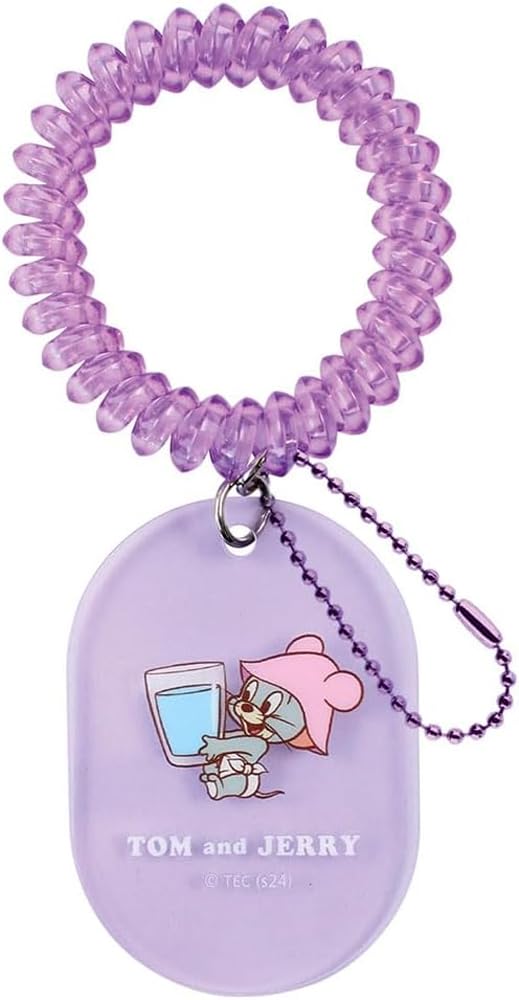 Tees Factory Tom and Jerry Locker Key Style Charm Taffy H55 x W40 x D3mm TJ-5546104TF
Tees Factory Tom and Jerry Locker Key Style Charm Taffy H55 x W40 x D3mm TJ-5546104TF