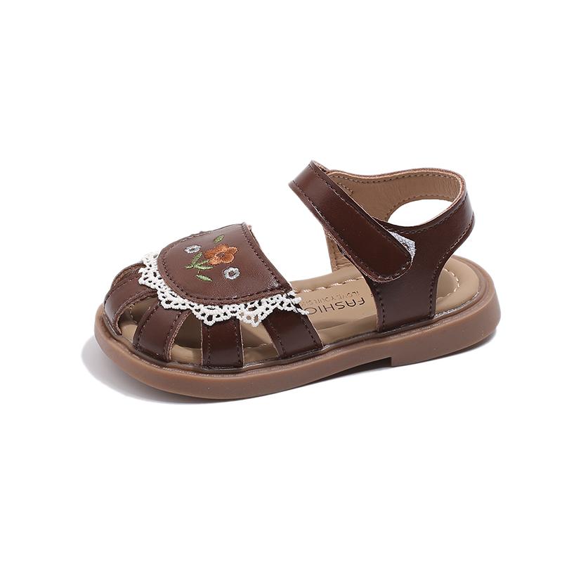Summer Girls Sandals Delicately Embroider Flower Lace Children s casual Sandals Close Toe Soft Leather Little kids Shoes 23
Summer Girls Sandals Delicately Embroider Flower Lace Children s casual Sandals Close Toe Soft Leather Little kids Shoes 23