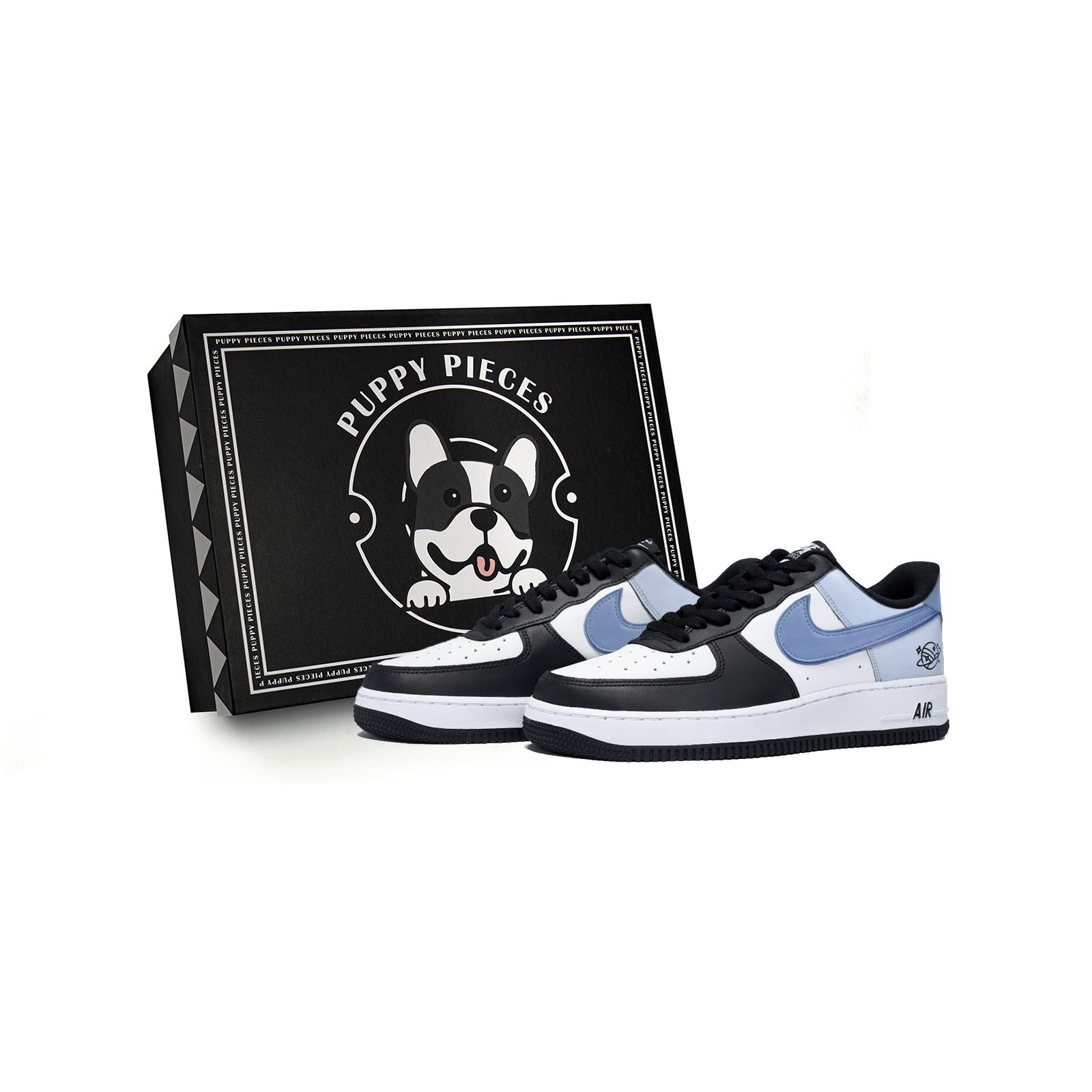 Nike Air Force 1 Puppy Fragment, Special Shoe Box Low top Skateboard Shoes Men s White Blue DV0788-001(Team85-AS-BOX) 44
Nike Air Force 1 Puppy Fragment, Special Shoe Box Low top Skateboard Shoes Men s White Blue DV0788-001(Team85-AS-BOX) 44