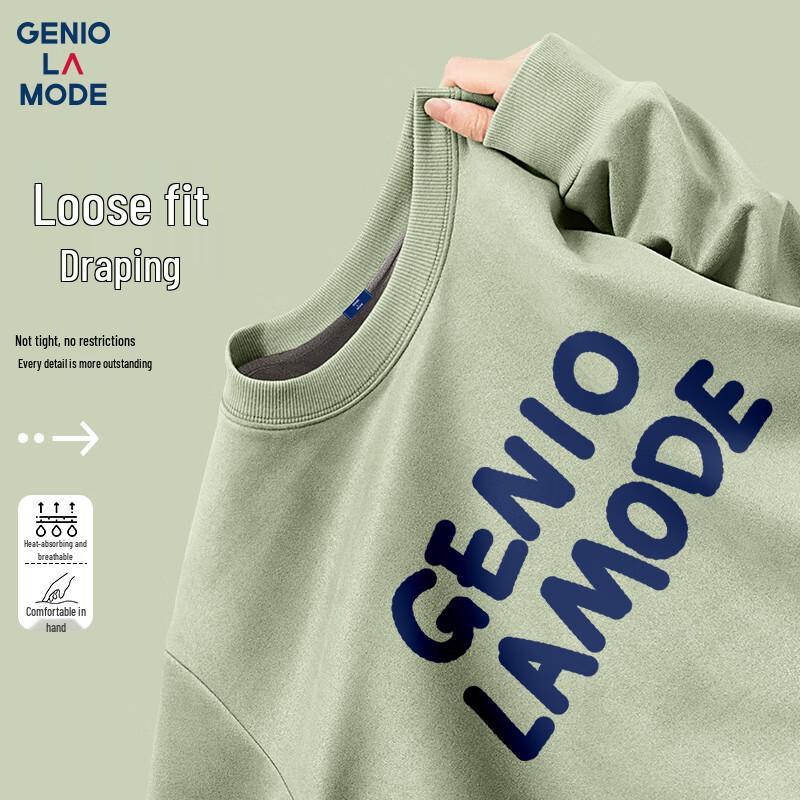 GENIOLAMODE Men s Fleece-Lined Suede Velvet Crew Neck Sweatshirt 3XL
GENIOLAMODE Men s Fleece-Lined Suede Velvet Crew Neck Sweatshirt 3XL