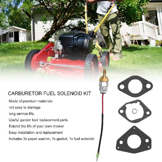 Pilipane Carburetor Fuel Solenoid Replacement 2475745-S for Kohler and Courage Engines with Gaskets Replacement
Pilipane Carburetor Fuel Solenoid Replacement 2475745-S for Kohler and Courage Engines with Gaskets Replacement