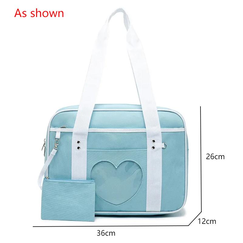 Japanese Preppy Style Shoulder Bag Women PU Leather JK Uniform Bag Girls Handbags Pure Color Crossbody Bags Itabag Tote Bolso
Japanese Preppy Style Shoulder Bag Women PU Leather JK Uniform Bag Girls Handbags Pure Color Crossbody Bags Itabag Tote Bolso