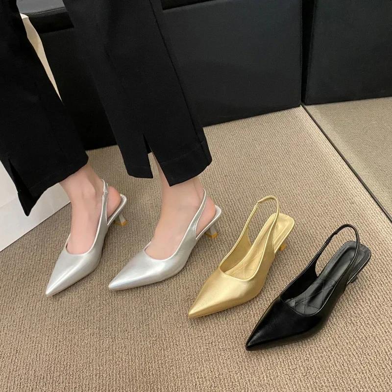 Fashion Summer Women s Pointed Toe Slingbacks Shoes New Sexy Party Dress Pumps Women s Heeled Shoes 2024 Shallow Women High Heel Shoes 35 чёрный
Fashion Summer Women s Pointed Toe Slingbacks Shoes New Sexy Party Dress Pumps Women s Heeled Shoes 2024 Shallow Women High Heel Shoes 35 чёрный