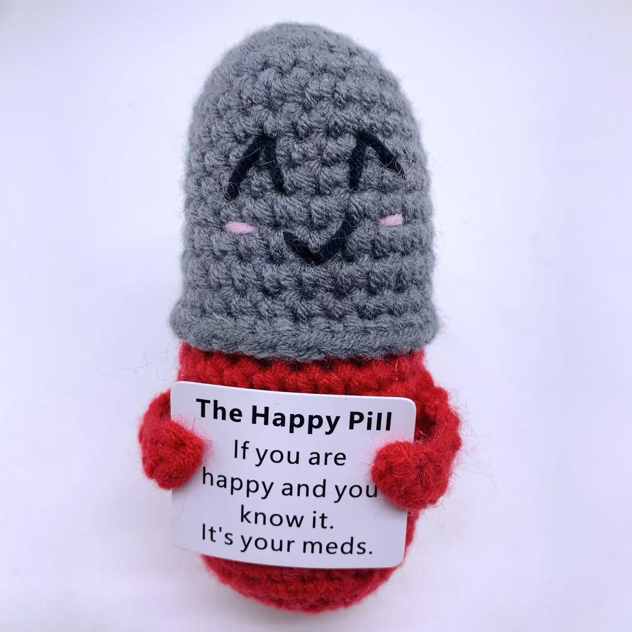 Cute Crocheted Time Capsule Doll: Desktop Healing Ornament & Pendant
Cute Crocheted Time Capsule Doll: Desktop Healing Ornament & Pendant