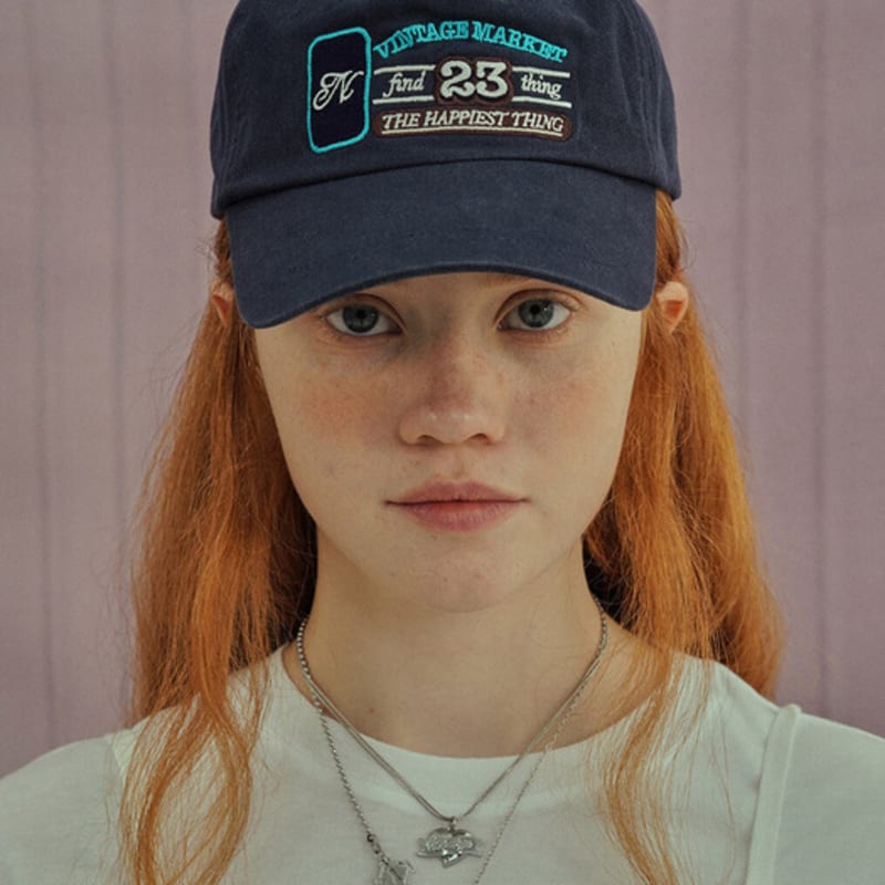 nff find thing vintage cap-navy ONE
nff find thing vintage cap-navy ONE