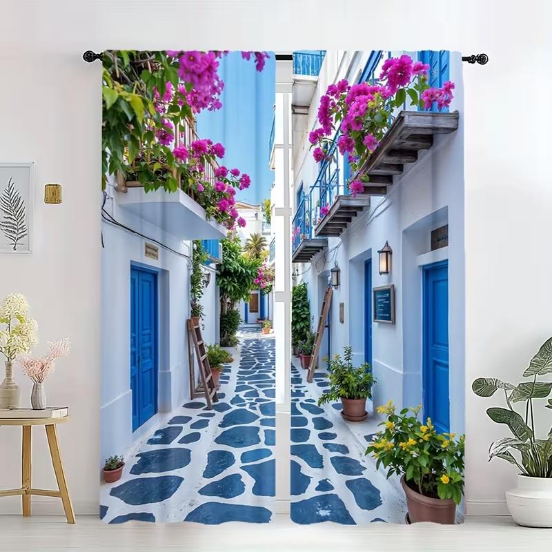 2 Pcs View of the building print curtains,suitable for bedroom,living room kitchen decoration,home decoration,window decoration 14Wx39L(35x100CM)x2&Rod Pocket
2 Pcs View of the building print curtains,suitable for bedroom,living room kitchen decoration,home decoration,window decoration 14Wx39L(35x100CM)x2&Rod Pocket