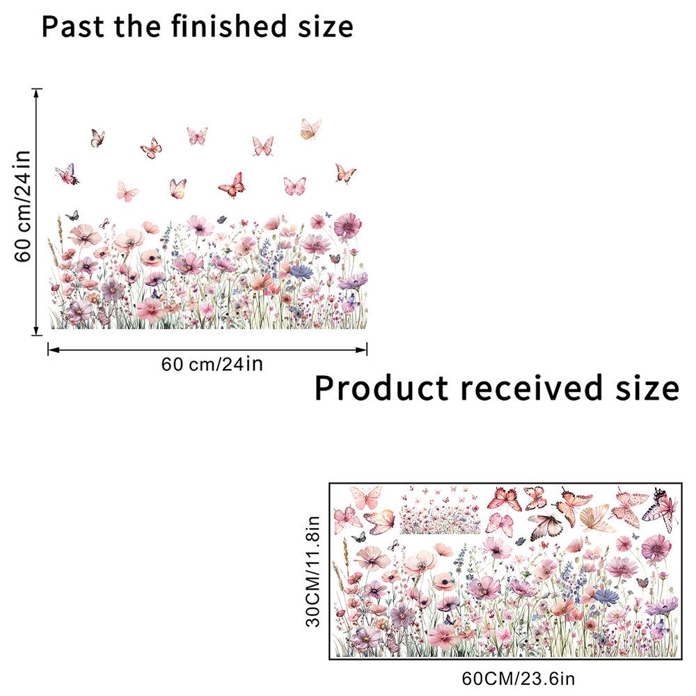 Sunflower Butterfly Flowers Grass Vinyl Glass Stickers on the Door Window Walls Static Adhesive for Home Decorations Removable 30x60CM
Sunflower Butterfly Flowers Grass Vinyl Glass Stickers on the Door Window Walls Static Adhesive for Home Decorations Removable 30x60CM