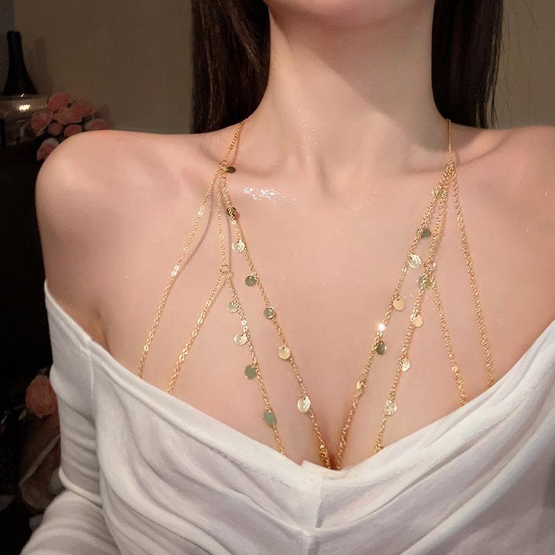 GemChic женская новая сексуальная цепочка на тело с пайетками на груди цепочка на индивидуальную ретро-цепочку на день рождения, рождественский подарок на ювелирные изделия
GemChic женская новая сексуальная цепочка на тело с пайетками на груди цепочка на индивидуальную ретро-цепочку на день рождения, рождественский подарок на ювелирные изделия