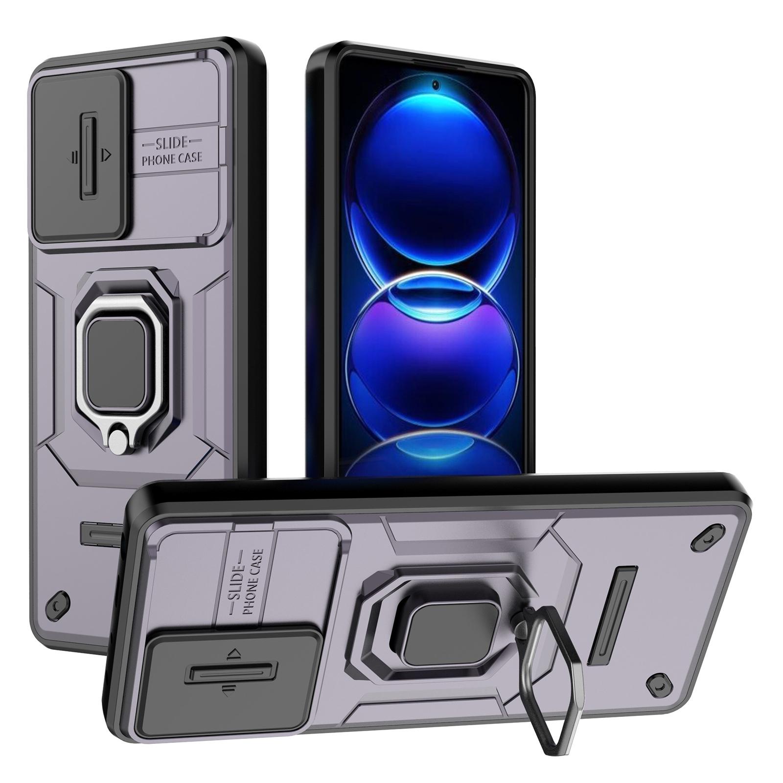 Back Protector Shell for Xiaomi Redmi Note 12 Pro+ 5G,Slide Lens Protection PC+TPU Phone Case with Kickstand Purple
Back Protector Shell for Xiaomi Redmi Note 12 Pro+ 5G,Slide Lens Protection PC+TPU Phone Case with Kickstand Purple