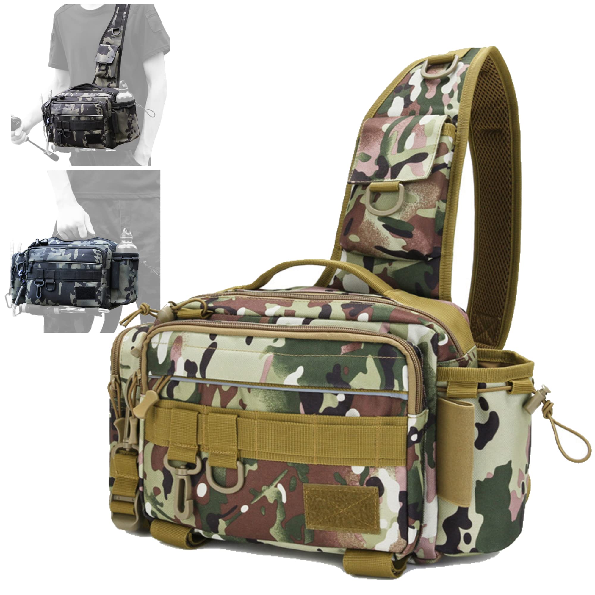 Розроблена з урахуванням потреб рибалок, ця водонепроникна рибальська сумка вміщує все ваше рибальське спорядження, включаючи приманку 3 та інструменти. Ідеально підходить для носіння на поясі або через плече.
Розроблена з урахуванням потреб рибалок, ця водонепроникна рибальська сумка вміщує все ваше рибальське спорядження, включаючи приманку 3 та інструменти. Ідеально підходить для носіння на поясі або через плече.