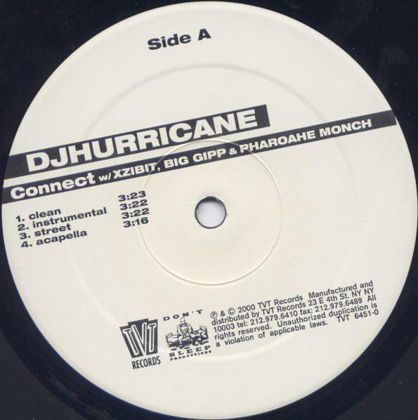 12inch Record HURRICANE - Connect / The Life TVT64510 TVT Records 2000 US Rap & Hip-Hop/R&B Used
12inch Record HURRICANE - Connect / The Life TVT64510 TVT Records 2000 US Rap & Hip-Hop/R&B Used
