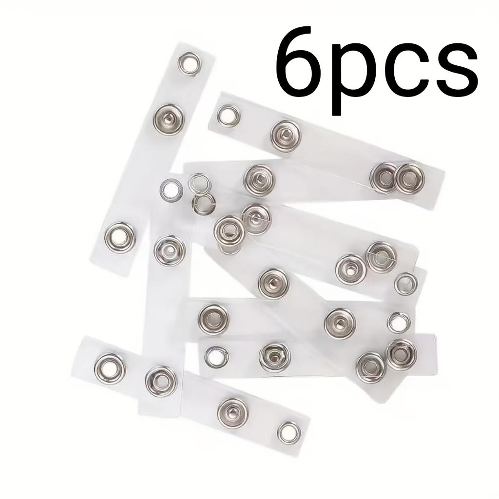 2D 6pcs, 12pcs, Clear PVC with Stainless Steel ID Badge Holder with Safety Metal Clip - Clear Lanyard Keychain Suitable for Name Tags, ID Cards, Keys 6 Pack
2D 6pcs, 12pcs, Clear PVC with Stainless Steel ID Badge Holder with Safety Metal Clip - Clear Lanyard Keychain Suitable for Name Tags, ID Cards, Keys 6 Pack