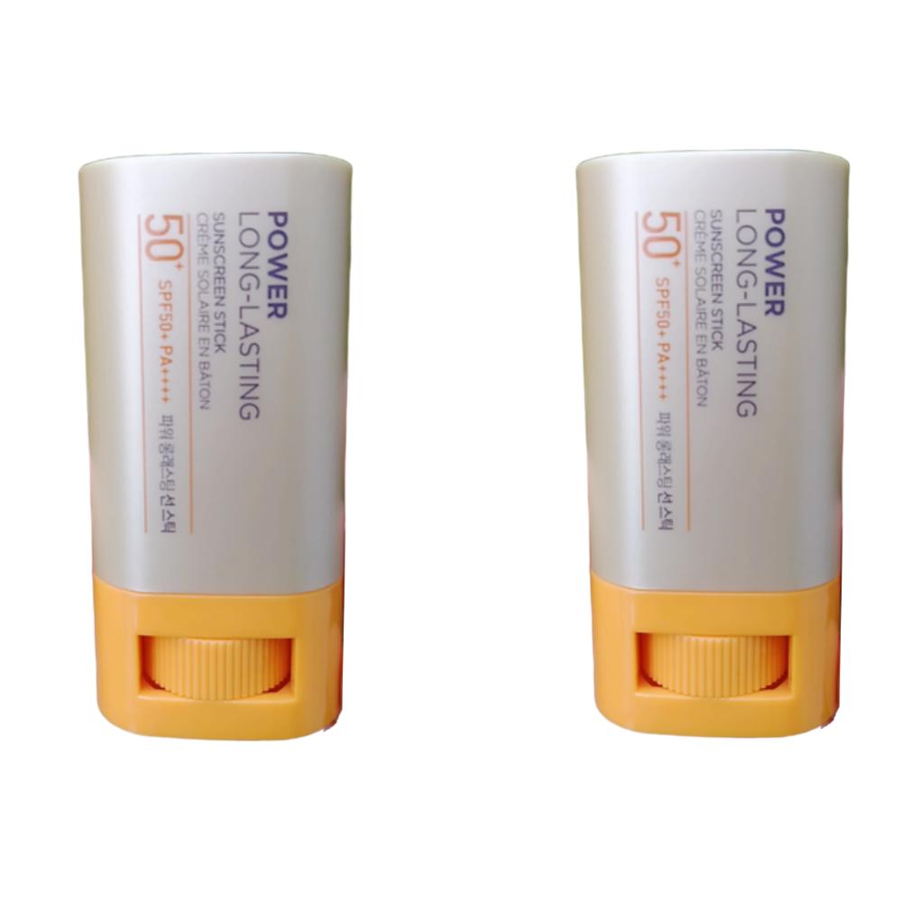 The Face Shop Power Long-Lasting Sun Stick SPF50+ PA++++ 18g × 2
The Face Shop Power Long-Lasting Sun Stick SPF50+ PA++++ 18g × 2