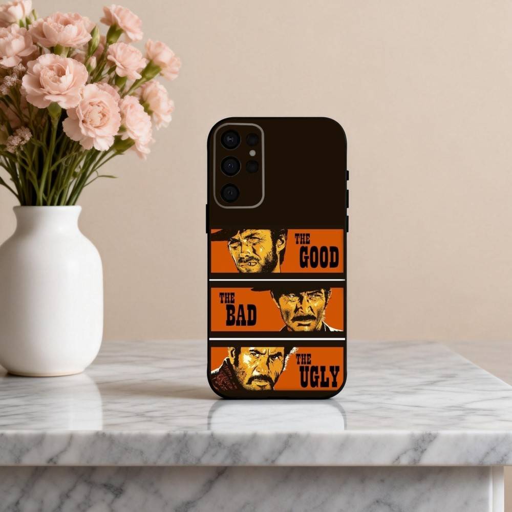 MOVIE T-The G-Good the Bad and U-Ugly Phone Case For Samsung S25,24,23,22,30,21,10,9,Ultra,Plus,Lite,FE,4,5 G Soft Black Case Samsung S23ULTRA5G
MOVIE T-The G-Good the Bad and U-Ugly Phone Case For Samsung S25,24,23,22,30,21,10,9,Ultra,Plus,Lite,FE,4,5 G Soft Black Case Samsung S23ULTRA5G