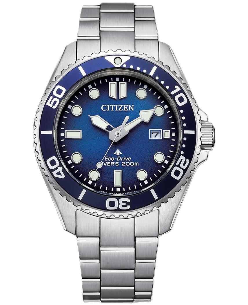 CITIZEN Eco-Drive 200M Мужские часы из нержавеющей стали с синим циферблатом BN0260-54L синий
CITIZEN Eco-Drive 200M Мужские часы из нержавеющей стали с синим циферблатом BN0260-54L синий