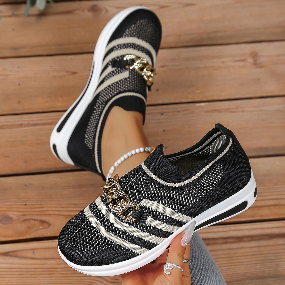 Shoes for Women Summer Fashioni Mesh Breathable Comfortable Slip on Platform Wedges Flats Loafers Sneakers Plus Size 36-43 43 чорний
Shoes for Women Summer Fashioni Mesh Breathable Comfortable Slip on Platform Wedges Flats Loafers Sneakers Plus Size 36-43 43 чорний