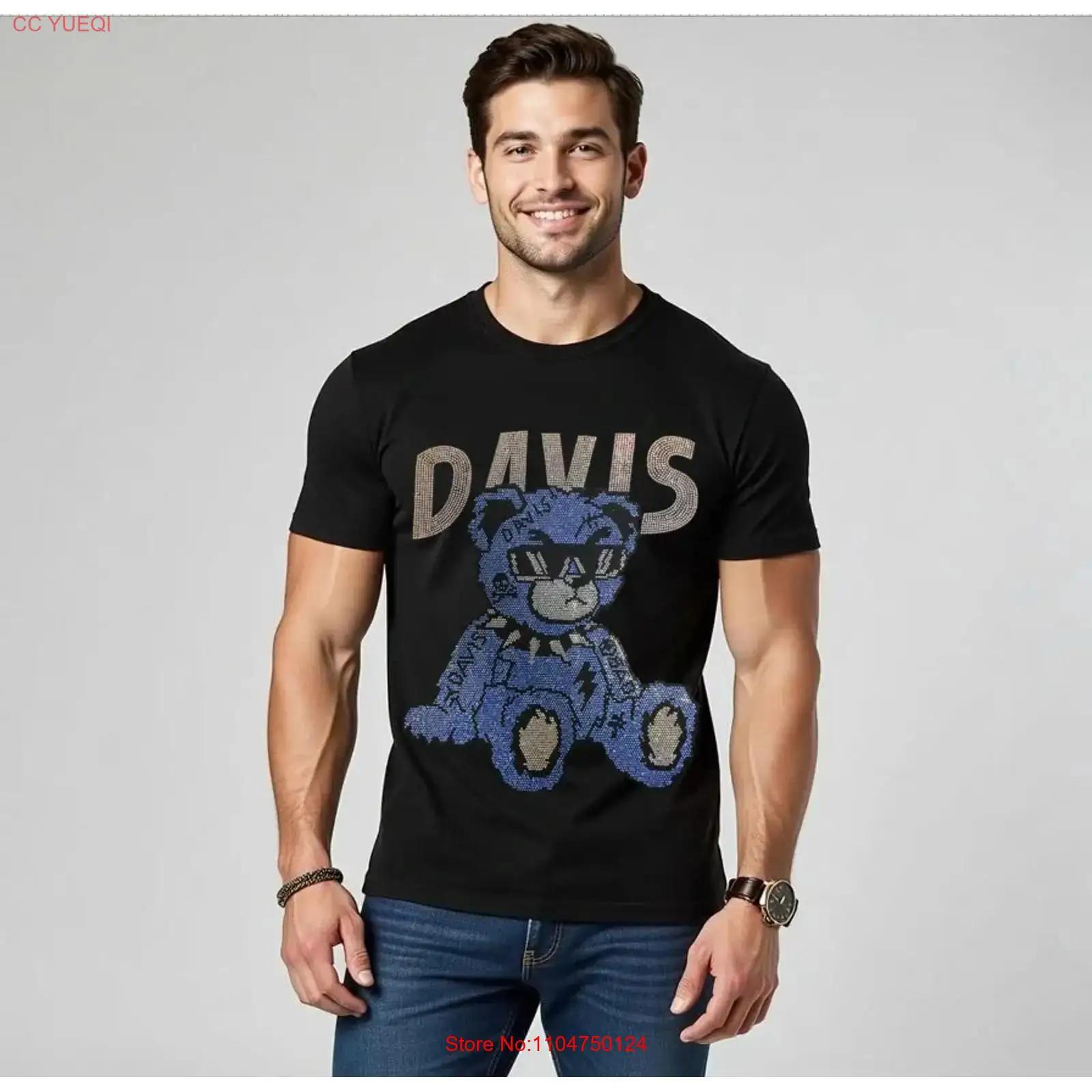 New Fashion Rhinestones Bear Luxury Men Black White T Shirt vintage Washed Soft Stylish homme Unisex streetwear S разноцветный
New Fashion Rhinestones Bear Luxury Men Black White T Shirt vintage Washed Soft Stylish homme Unisex streetwear S разноцветный