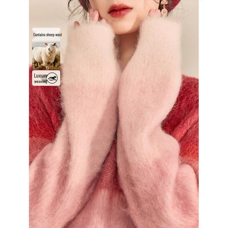 Demana Sunset Glow Gradient Knit Sweater XL
Demana Sunset Glow Gradient Knit Sweater XL
