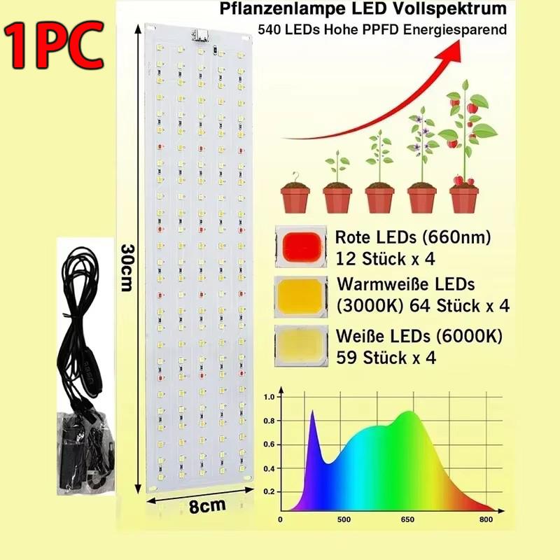 4pcs LED Grow Panel Light Ultra-thin Full Spectrum Dimmable Timer Plant Lights Under Cabinet Growing Lamp for Indoor Plants Rack EU PLUG
4pcs LED Grow Panel Light Ultra-thin Full Spectrum Dimmable Timer Plant Lights Under Cabinet Growing Lamp for Indoor Plants Rack EU PLUG