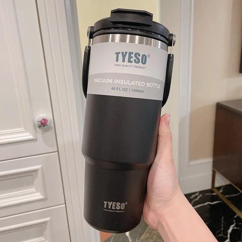 750ML/900ML Tyeso Coffee Cup Stainless Steel Car Water Bottle Thermos Bottle layer InsulationTravel Mug Vacuum Flask New
750ML/900ML Tyeso Coffee Cup Stainless Steel Car Water Bottle Thermos Bottle layer InsulationTravel Mug Vacuum Flask New