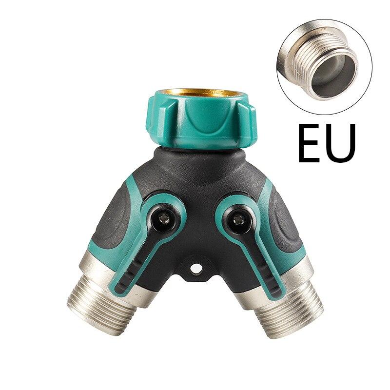 Y-Type Zinc Alloy Hose Splitter Double Way Joint One Split Two Faucet Diverter Garden Accessories Internal Thread Water-Diverter
Y-Type Zinc Alloy Hose Splitter Double Way Joint One Split Two Faucet Diverter Garden Accessories Internal Thread Water-Diverter