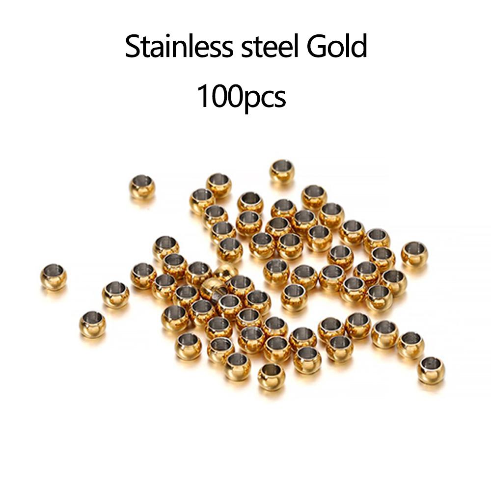 100/120Pcs/lot Stainless steel Crimp End Beads End Stopper Spacer Terminators Tips For Diy Jewelry Making Findings Accessories 4.0mm
100/120Pcs/lot Stainless steel Crimp End Beads End Stopper Spacer Terminators Tips For Diy Jewelry Making Findings Accessories 4.0mm