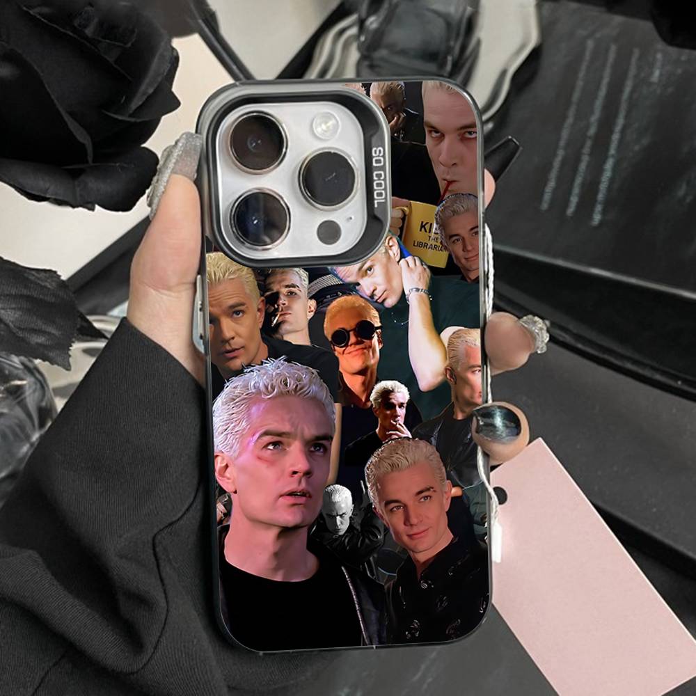James Marsters Spike Buffy Phone Case For iPhone 16,15,14,13,12,11,Pro,Max,Plus,Mini,XS,SE Anti Fall Black Matte Hard Bumper iPhone13
James Marsters Spike Buffy Phone Case For iPhone 16,15,14,13,12,11,Pro,Max,Plus,Mini,XS,SE Anti Fall Black Matte Hard Bumper iPhone13