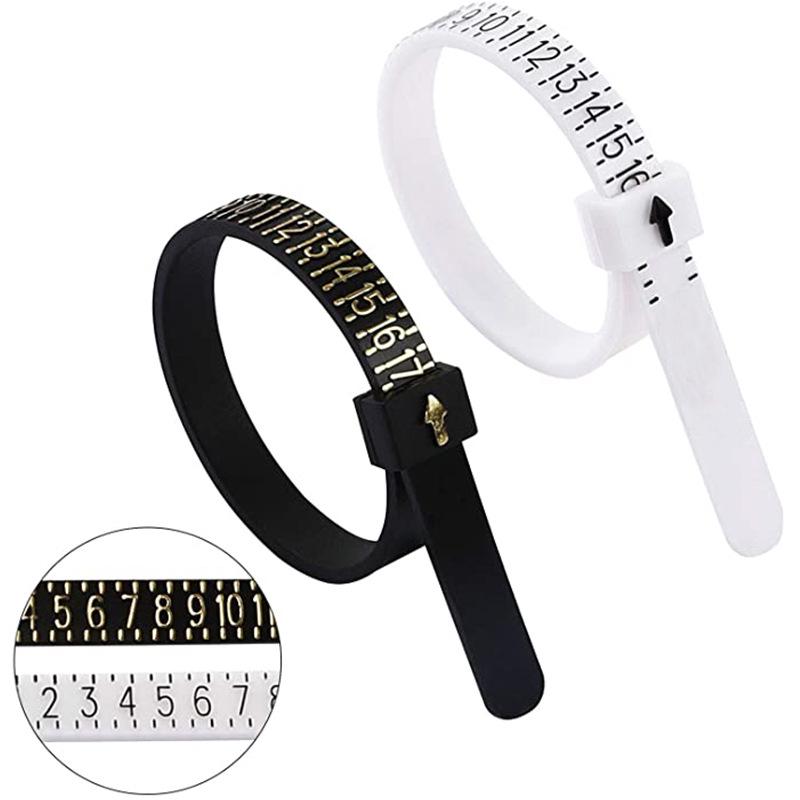 USUK Ring Sizer: US & UK Sizes, PU Ring Measuring Tape
USUK Ring Sizer: US & UK Sizes, PU Ring Measuring Tape