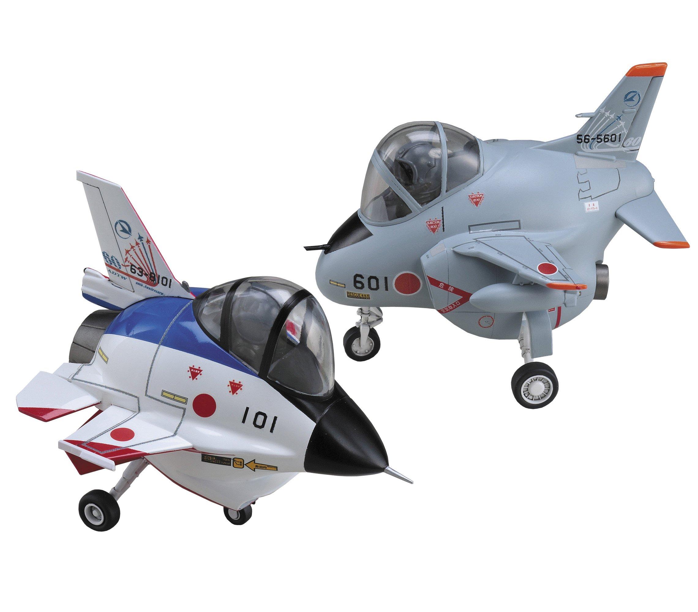 Hasegawa Egg Plane Aircraft Japan Air Force Flight Development Experimental Group 60th Anniversary Plastic Model 60513 Self-Defense F-2 & T-4
Hasegawa Egg Plane Aircraft Japan Air Force Flight Development Experimental Group 60th Anniversary Plastic Model 60513 Self-Defense F-2 & T-4