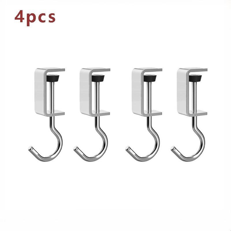 Desk Mount Bag Holder Mental Adjustable Multi-Purpose Hooks Portable Handbag Backpack Organization Bathroom Towel Clothes Rack
Desk Mount Bag Holder Mental Adjustable Multi-Purpose Hooks Portable Handbag Backpack Organization Bathroom Towel Clothes Rack