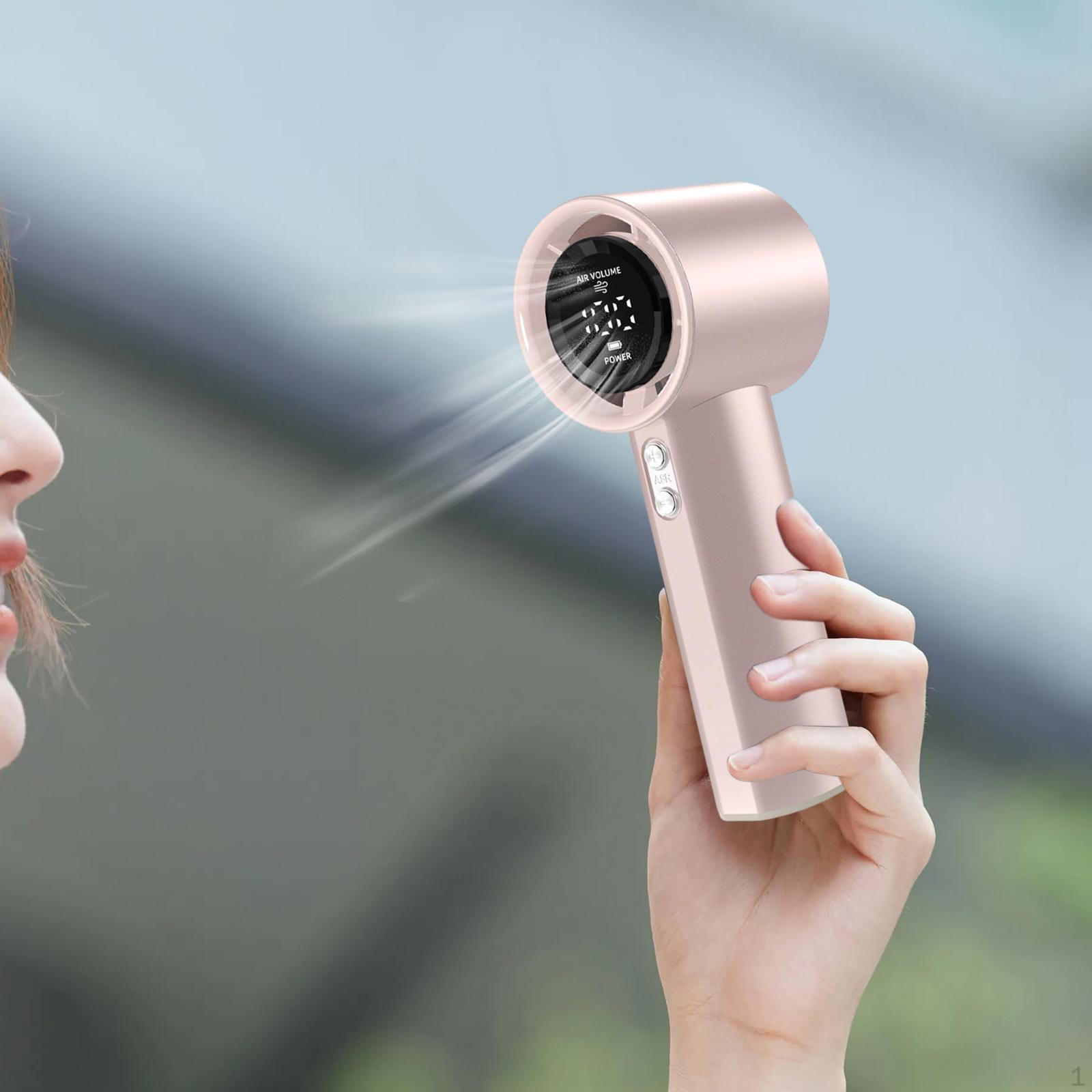 Ручной вентилятор 100 скоростей регулируемый мини мощный воздушный охладитель персональный цифровой дисплей розовый
Ручной вентилятор 100 скоростей регулируемый мини мощный воздушный охладитель персональный цифровой дисплей розовый