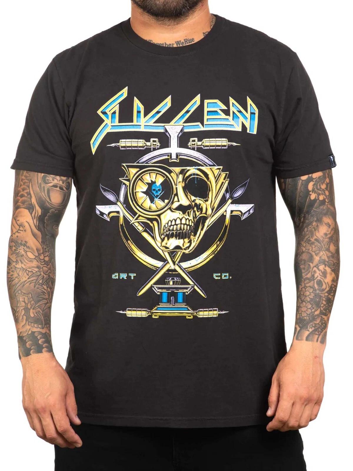 Sullen Men s Metal Head Short Sleeve Premium T-shirt Tattoo Style Skull Tee M
Sullen Men s Metal Head Short Sleeve Premium T-shirt Tattoo Style Skull Tee M