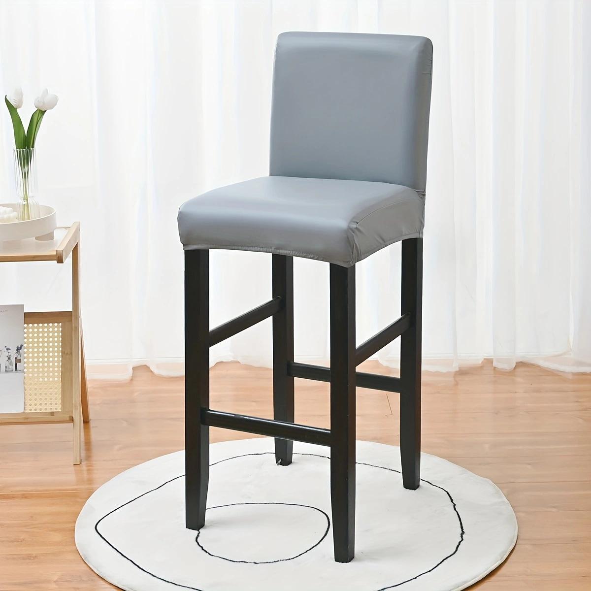 100% водонепроницаемый чехол для барного стула из полиуретана, эластичный чехол для стула для паба, чехол для столовой, съемные однотонные чехлы для барного стула из ПУ W38-50cm/H35-45cm) серый
100% водонепроницаемый чехол для барного стула из полиуретана, эластичный чехол для стула для паба, чехол для столовой, съемные однотонные чехлы для барного стула из ПУ W38-50cm/H35-45cm) серый