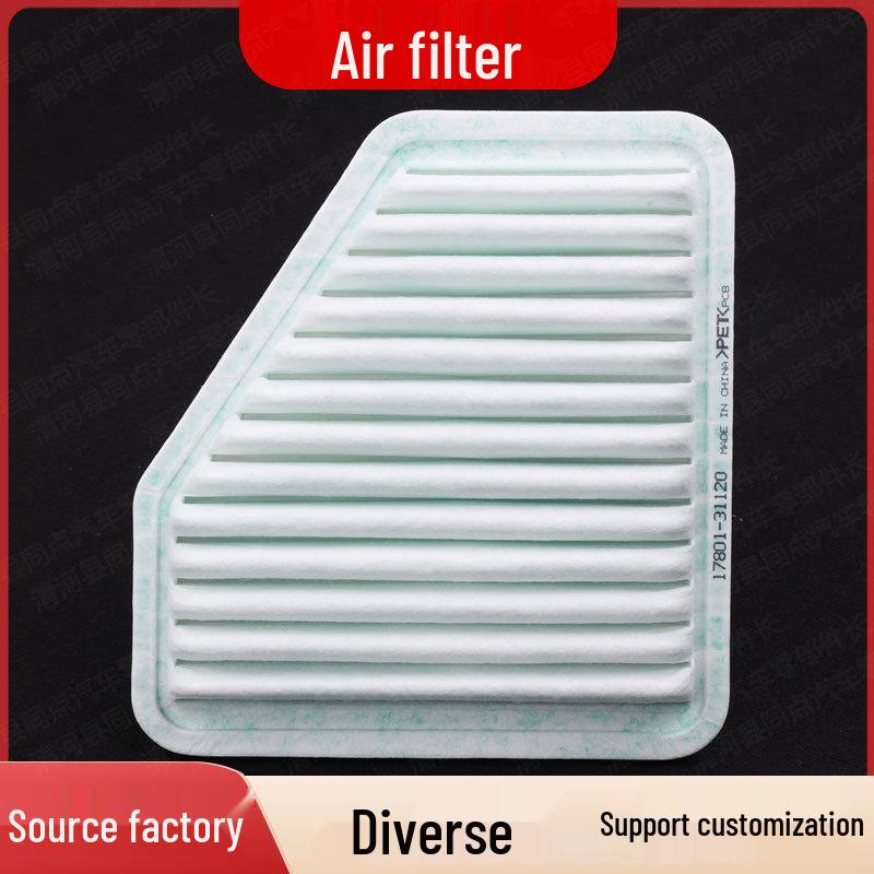 Air Filter Element for Toyota RAV4 and Crown (Model 17801-31120) 17801-31120 White
Air Filter Element for Toyota RAV4 and Crown (Model 17801-31120) 17801-31120 White
