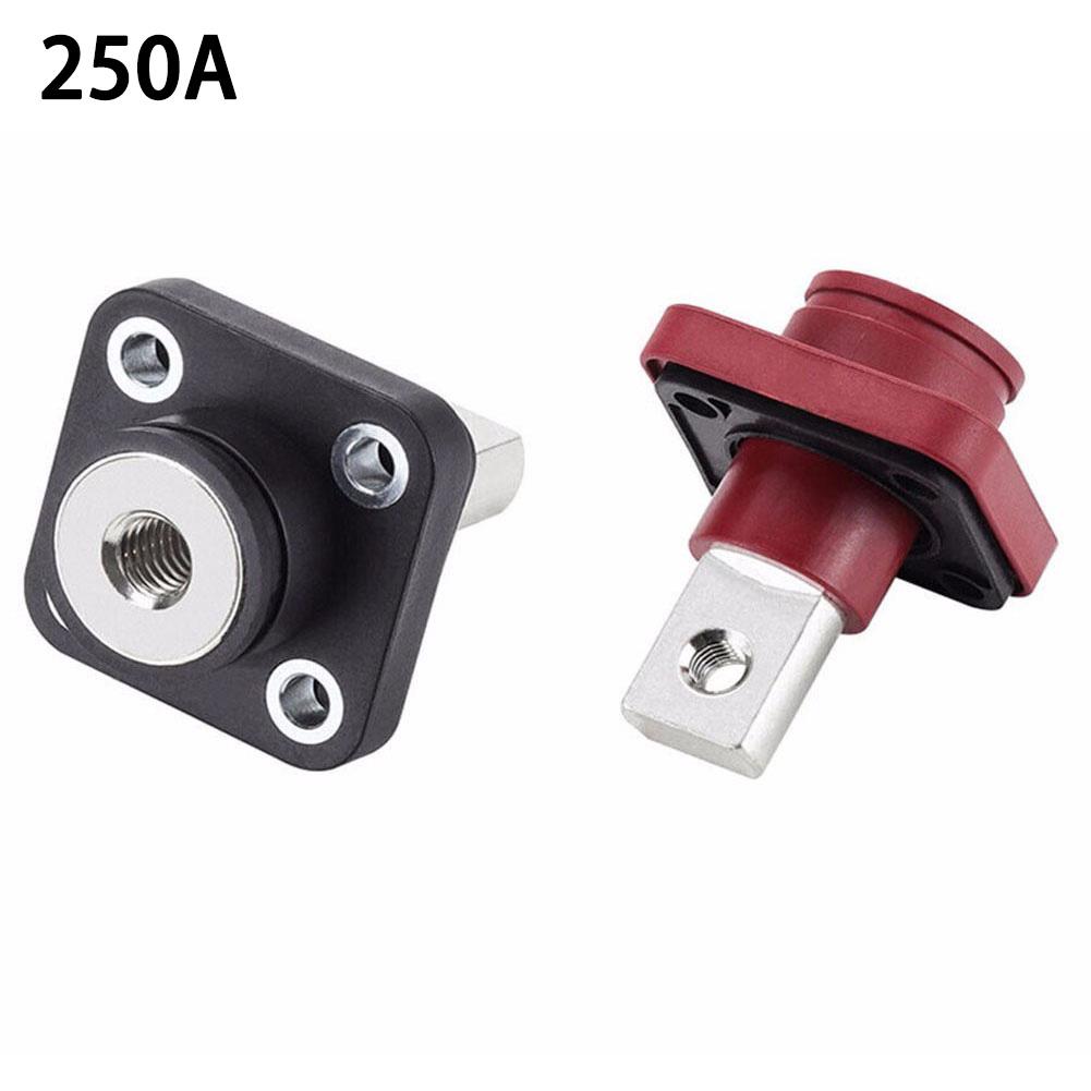 250A Battery Terminal Copper Terminal Connector 23*23 mm Hassle-free Maintenance Nickel-plated Process Snap-on Guard China Mainland
250A Battery Terminal Copper Terminal Connector 23*23 mm Hassle-free Maintenance Nickel-plated Process Snap-on Guard China Mainland