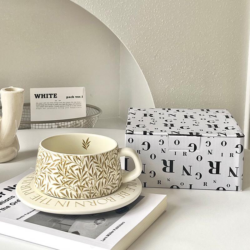 Ceramic Floral Coffee Cup & Saucer Set
Ceramic Floral Coffee Cup & Saucer Set